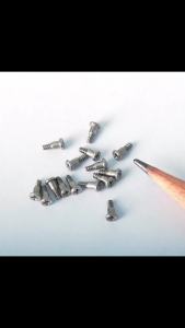 4pcs Watch Case Screw for Casio DW-5600 GW-M5610 DW-5030 GA-2100 Series Bezel Silver Stainless Steel Screw Repair Tool Accessory