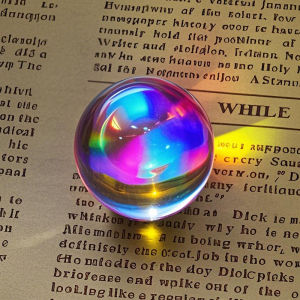 Sun Catcher Color Combining Prism Crystal Ball Rainbow DIY Pendant Hanging Decoration Bracelet Bead Luxury Style Glass Desktop Ornament