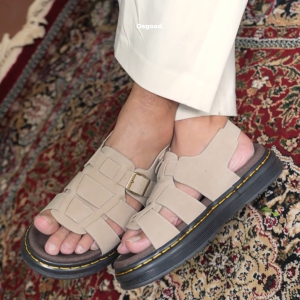 Osgood - Troya Beige - Sandal Kulit