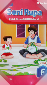 Buku Paket Seni Rupa Kelas 6 SD Kurikulum Merdeka Penerbit CV. Arya Duta