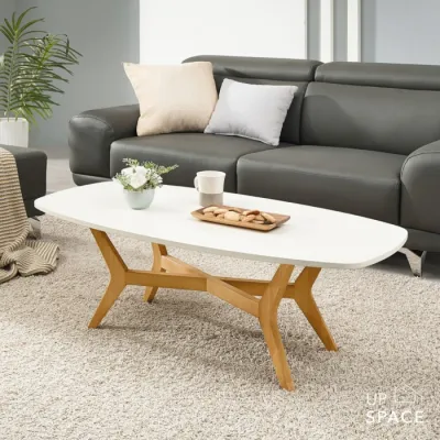 UP SPACE Austin Coffee Table / Meja Tamu Kayu Minimalis / Meja Tamu Scandinavian / Meja Kopi Japan