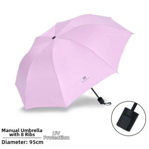 BAIXITANG | UV Protection Lightweight Portable Manual Folding Umbrella