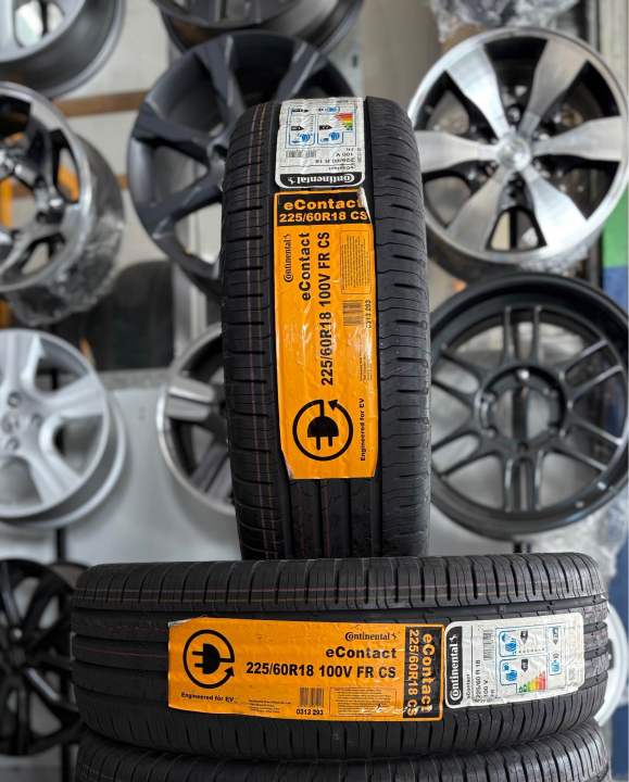 225/60R18 100V Continental e Contact EV ยางใหม่ปี 24🇹🇭 ราคาโปร2เส้น😍 ...