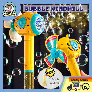 KOGGY Electric Bubble Gun Machine Gatling Bubble Gun Children Automatic Bubble Blowing Toy Soap Water Outdoor Kids Toys Bubble Gun Gatling Bubble Machine Bubble Toys Toys For Kids Buih Mainan Permainan Kanak Gatling Soap Water Children Outdoor Bath泡泡机