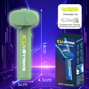 Light Toy String Glow In The Dark String Rope Launcher Luminous Portable Handheld String Stress Relief Toys For Kids Party Gifts