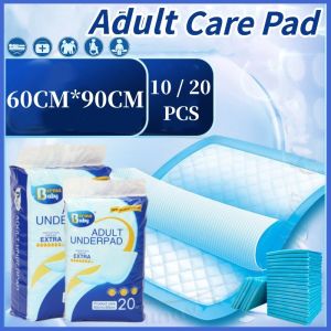 10/20PCS Adult Diaper Disposable Pads Waterproof Cushions Foldable Nappies Diapers Nursing Urine Pad Pads For Adults