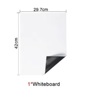 A3 Size Magnetic Whiteboard Dry Erase White Boards Soft Home Office Kitchen Flexible Pad Fridge Stickers Memo Message Board