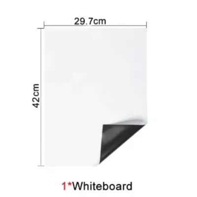 A3 Size Magnetic Whiteboard Dry Erase White Boards Soft Home Office Kitchen Flexible Pad Fridge Stickers Memo Message Board