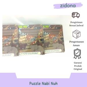 Puzzle Nabi Nuh Saint&Deer Bahan MDF