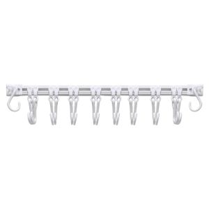 CHUSHE | Sliding Door Hooks No-Drill Installation Kitchen Utensil Organizer