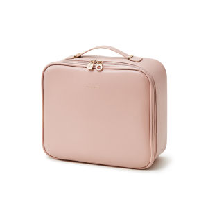 EACHY | Large Capacity Waterproof Portable Makeup Box LED Mirror