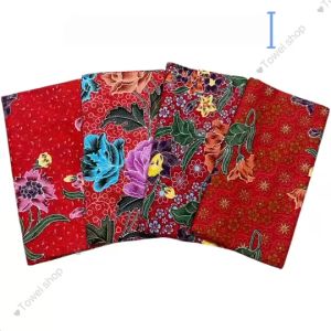 ผ้าถุง เลือกโทนสีได้ (คละลาย) ผ้าถุงลายไทย เนื้อผ้าดี ไม่ลื่น ไม่บาง เย็บแล้ว กว้าง2เมตร