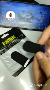 Sarung Tangan Tangan Jempol Jari Anti Basah Keringat Layar HP PUBG Mobile 2 pcs 1 pasang