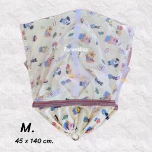 เปลเด็ก [ผ้ากันไรฝุ่น] เปลพร้อมมุ้งรอบเปล ผ้านอนสบาย เปลนอนเด็ก เปล ร้านTaranshop
