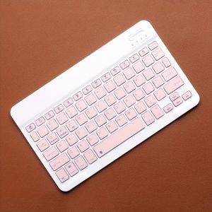 Wireless Keyboard Bluetooth-compatible Keyboard Rechargeable for iPad iPhone Tablet Laptop Compatible with Android/Windows/iOS