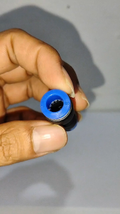 5PCS FITTING PNEUMATIC REDUCER 6 x 8MM NEPEL JOIN SELANG IRIGASI AIR SAMBUNG SELANG 8MM KE 6MM