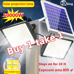 Buy1Get1 solar outdoor light 3000W solar flood light solar light outdoor waterproof 1000w remote control