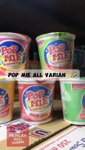 Mie Instant POP MIE Rebus Rasa BASO - ( Harga 3 PCS )