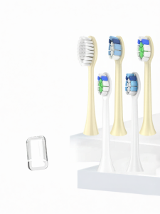 Ulike Electric Toothbrush Head Compatible UB601/602/603/sn903 Universal Replacement Deep Cleaning Adult Hardness Grade 4 Pieces