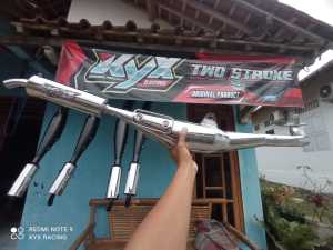 knalpot racing suzuki tornado full crum
