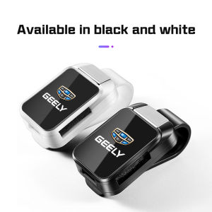 Universal Car Sun Visor Glasses Clips For Geely Galaxy L7 L6 Boyue Borui Coolray Emgrand Car Interior Eyeglasses Storage Holder