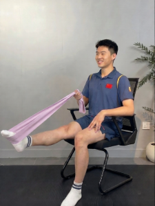 AOYI | Elderly Resistance Training Elastic Band Muscle Building Thigh Leg Stretch