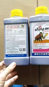 ThuốcTrừ cỏ không chọn lọc Shina 200 18SL chai vuông 900ml diệt cỏ lá rộng và lá hẹp BMCThuốc diệt cỏ Shina Cỏ cháy siêu tốccỏ cháy siêu tốc không hại cây - khai hoang GlufosinateVTNN AgriHG