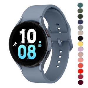 For Samsung Galaxy Watch 6 Classic Strap 43mm 47mm/6 /5 Strap 40mm 44mm/5 Pro Strap 45mm/Galaxy Watch 4 Strap 40mm 44mm/4 Classic Strap 42mm 46mm Galaxy Watch 5/4 Silicone Band No Gap Sport Strap