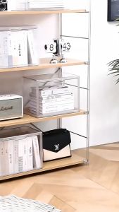 กล่องรองเท้า กล่องใสเก็บของ ตู้เก็บของกันฝูน ตู้อะคริลิค กระเป๋า และ กล่องเก็บรองเท้า ตู้พลาสติกกล่องเก็บของโปร่งใส ของสะสม