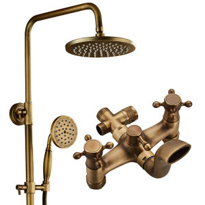 JUNSHEN | Vintage French Style Shower Faucet Set