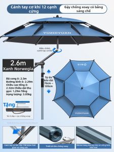 YUZHIYUAN | Ô Dù Đi Cá Để Chống Nắng Và Mưa