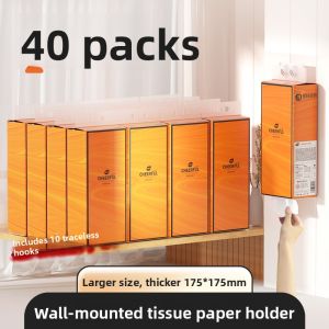 MONLEYTA | Affordable Large Pack Hanging Paper Towels Whole Box Household Use Toilet Paper Hand Wiping Paper Towels By MONLEYTA