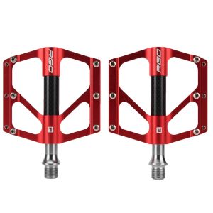 Rgo | Bàn Đạp Xe Đạp Sợi Carbon RGO 3 Bạc Đạn Hợp Kim Nhôm Chống Trơn Trượt Dành Cho Xe Đạp Đường Trường & Leo Núi Phụ Kiện Đạp Xe Siêu Nhẹ