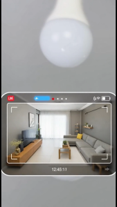 E27 Lamp Holder1080P HD Hidden Camera Camouflage WiFi Connected Spy Device Pinhole Camera Home CCTV