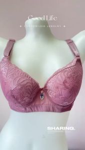 Plus Size Besi Bra 38-48 D Cup Baju Dalam Wanita 鋼圈大码內衣 1173