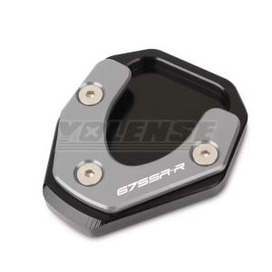 For CFMOTO 675SR 675SR-R 675 SR SR-R 2024 2025 Motorcycle Foot Side Stand Extension Kickstand Enlarger Support Plate Pad