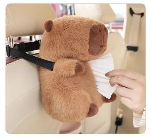 Creative Car Armrest Box Tissue Box Cartoon Chair Back Car Paper Extraction Hanging Cute Car Interior Decoration All Products