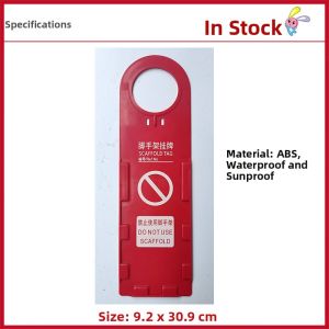 RUIKELAIXIANG | Construction Scaffold Identification Sign Custom Acceptance Prohibition Notices