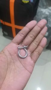 Tec40 STAINLESS STEEL KEYCHAIN OMEGA LINK 4mm SUS304 พวงกุญแจ ไรท์สาระกับครูแว่น Tec40store