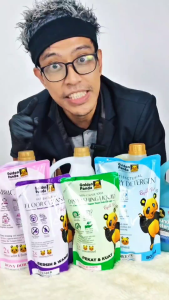 [REFILL PACK] Fabric Softener Golden Panda 800ml Pelembut Baju Pewangi Baju 80Oml Softener