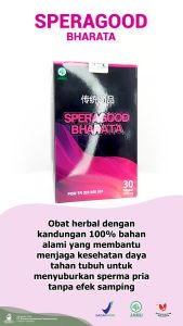 Obat Penyubur Pria - Pengental Sperma - Obat Sperma Kosong - Penambah Sperma SPERAGOOD BHARATA Original