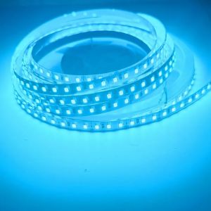 DC12V 24V 2835 LED Strip 120 LEDs/m โคมไฟแถบสีแดงน้ําแข็งสีฟ้าสีเขียวสีเหลืองสีชมพูยืดหยุ่นและตัดนุ่มโคมไฟ Bar home Decor
