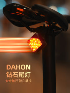 Đèn Đuôi Xe Đạp Dahon P8 Đèn Báo Phanh Thông Minh Đèn Đường Phố Đèn Chạy Ban Đêm Đèn Báo Phanh USB-C Đèn Đuôi Xe Đạp Nhẹ