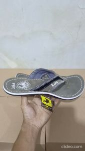 Sandal Lois Model Jepit Pria Dewasa Anti Slip dan Sol Dijahit Terbuat dari Kulit Suede Berkualitas