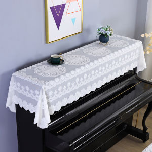 Hiện Đại Đơn Giản Bắc Âu Chống Bụi Điện Đàn Piano Bàn Phím Vải Bảo Vệ Bọc Ghế Nửa Nắp Đàn Piano Khăn
