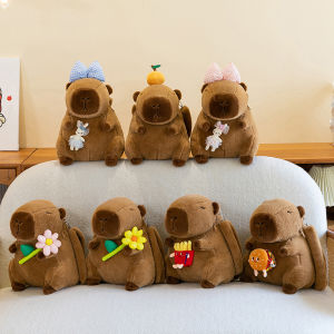 MOJOYCE Cute Capybara Plush Kawaii Soft Capybara Plush Doll