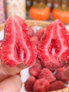 Extremely Fast Delivery: Freeze-Dried Dehydrated Strawberry Dry Bag 250g
