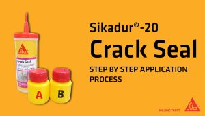 Concrete Crack Seal and Waterproof Epoxy Resin (A+B) 160ml