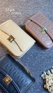[ZEAVA] Ulya Slingbag - Tas Selempang Wanita/Tas Grosir Selempang Fashion/Emboss Slingbag