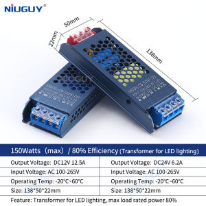 DC 12V 24V ultra-thin silent lighting transformer AC110-265V LED light driver power supply 100W 200W 300W 400W 500W adapter
